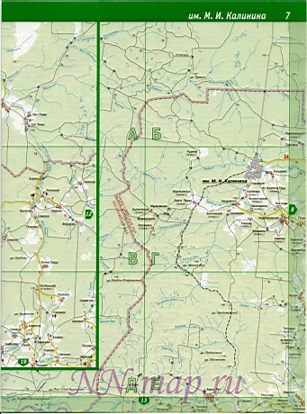 Топографическая Карта Голицыно